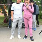 Sporten praznik v park „Zaimov“ vapreki dazhda Poredno yubileyno sabitie na FOZ, Doc. Dimitrov i Doc. Simeonova