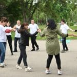 Sporten praznik v park „Zaimov“ vapreki dazhda Poredno yubileyno sabitie na FOZ, obshto horo